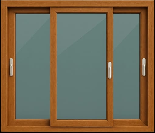 شباك uPVC جرار thumbnail 3