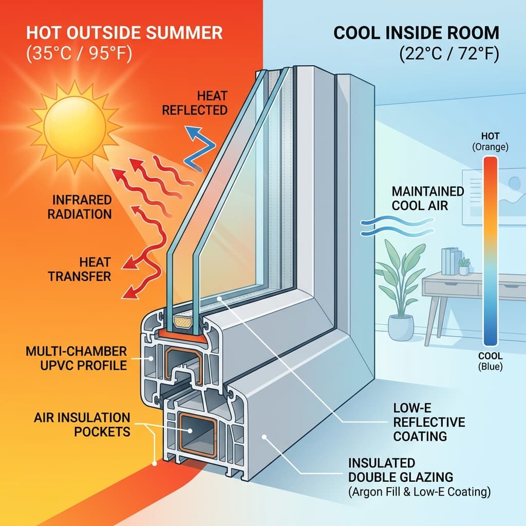 العزل الحراري الفائق وتوفير الطاقة (Thermal Insulation)