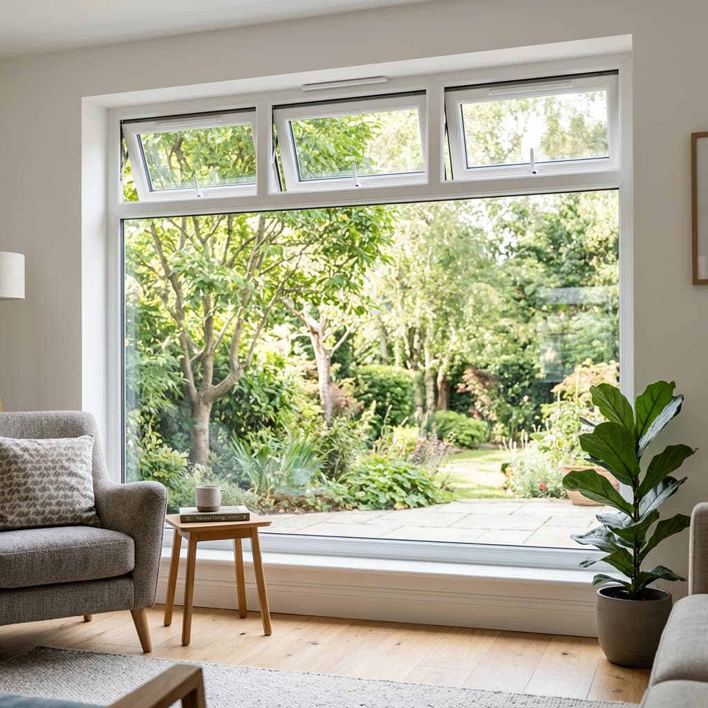 شباك uPVC مركب (Composite Window)
